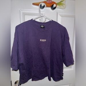 Kappa cropped t shirt